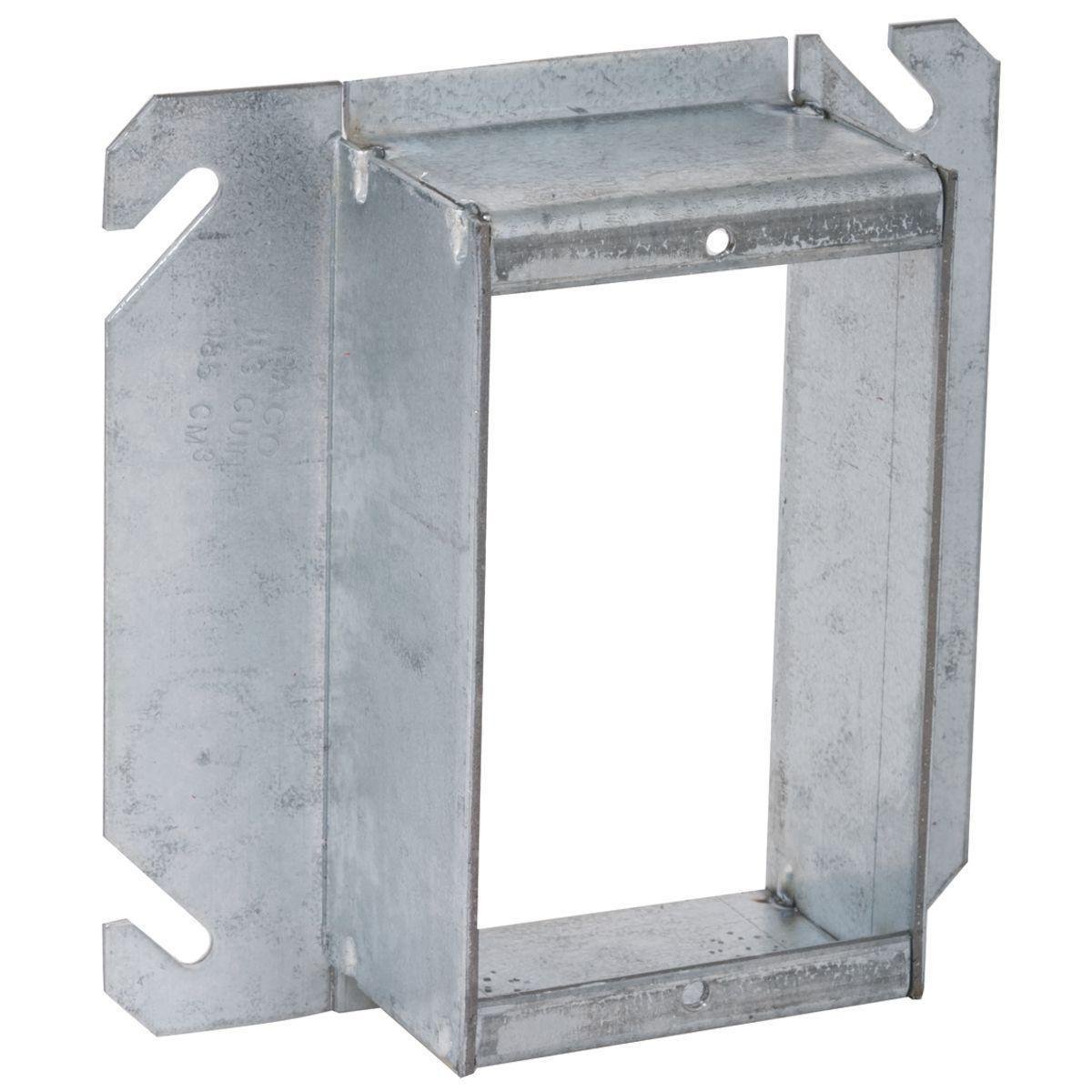 785 - 4 in. Square Cover, 1-Device, 1-1/2 in. Raised
