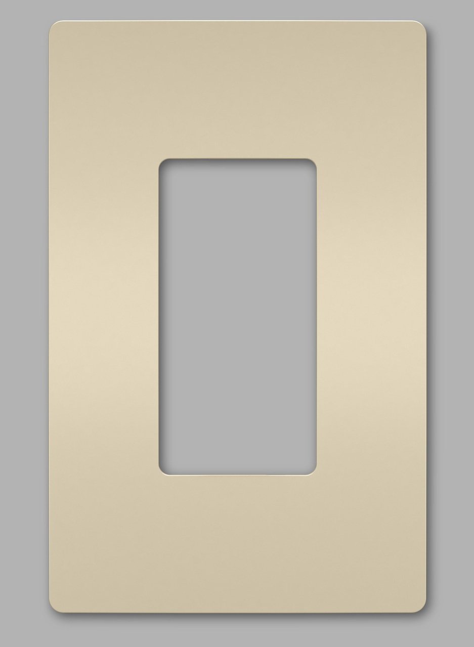 Picture of RWP26LA - radiant® 1-Gang Screwless Wall Plate, Light Almond