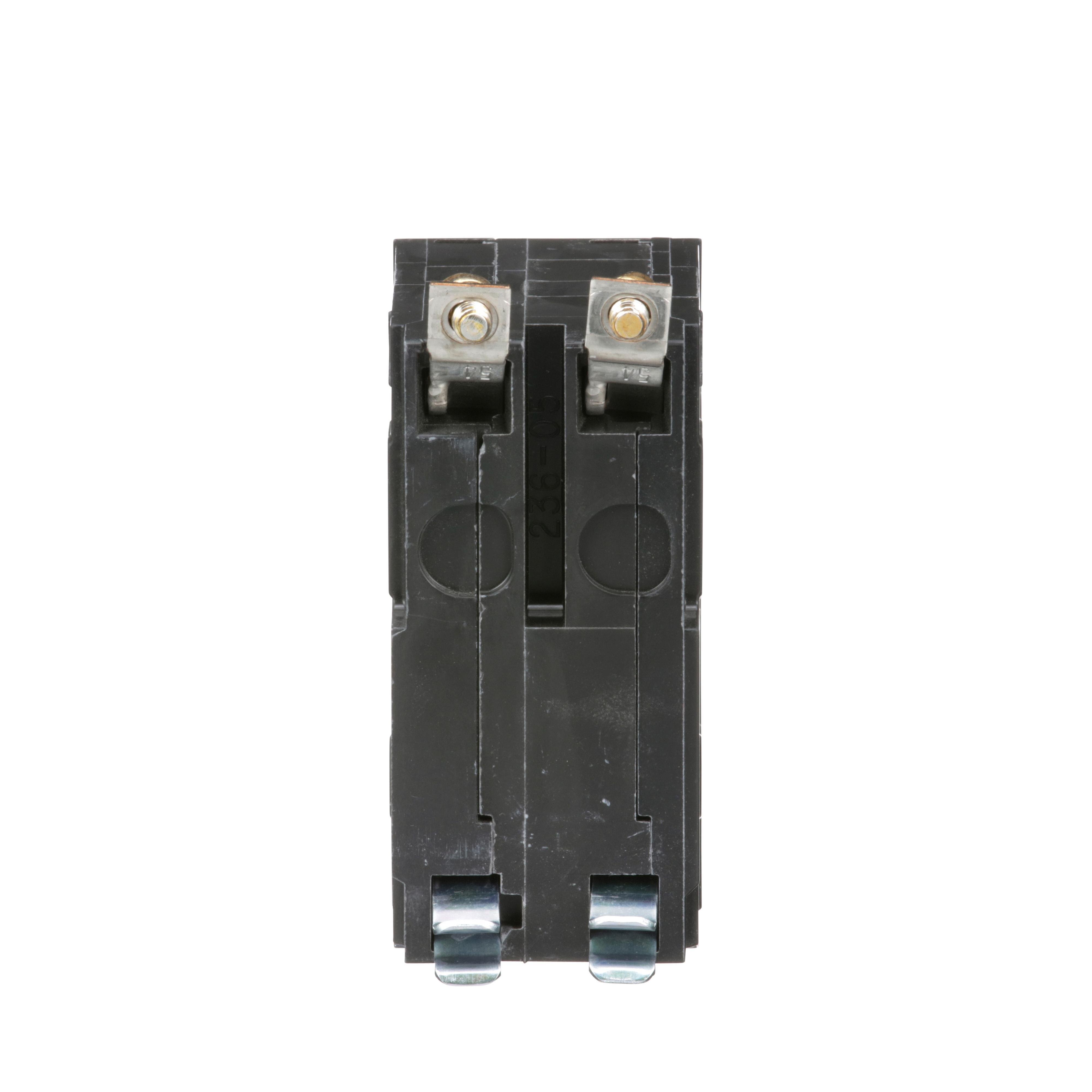 Picture of QOB250 - Mini circuit breaker, QO, 50A, 2 pole, 120/240VAC, 10kA, bolt on