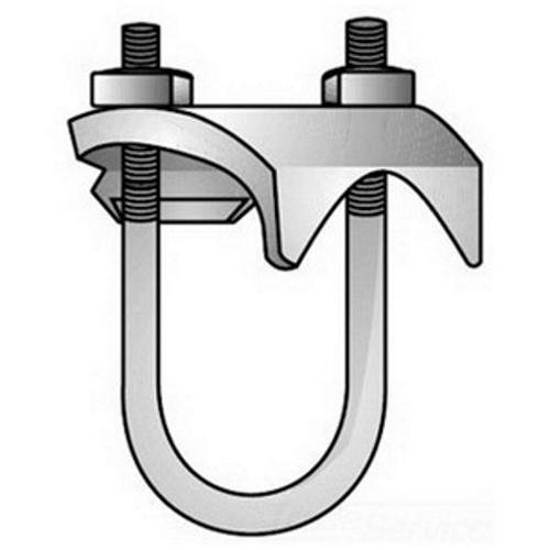 O-Z Gedney UBC-125G 1-1/4" Right Angle Conduit Galvanized Clamp