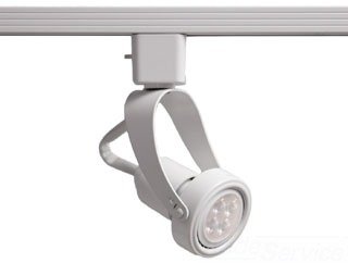 LTK-104LED-WT - TK-104 LED Line Voltage Track Head 8 in White for L