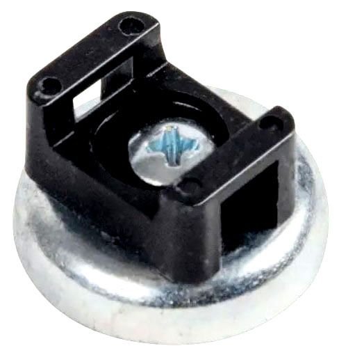 RACK RMW016BK, 16lbs Magnetic Cable Tie Mount (10 Pack)
