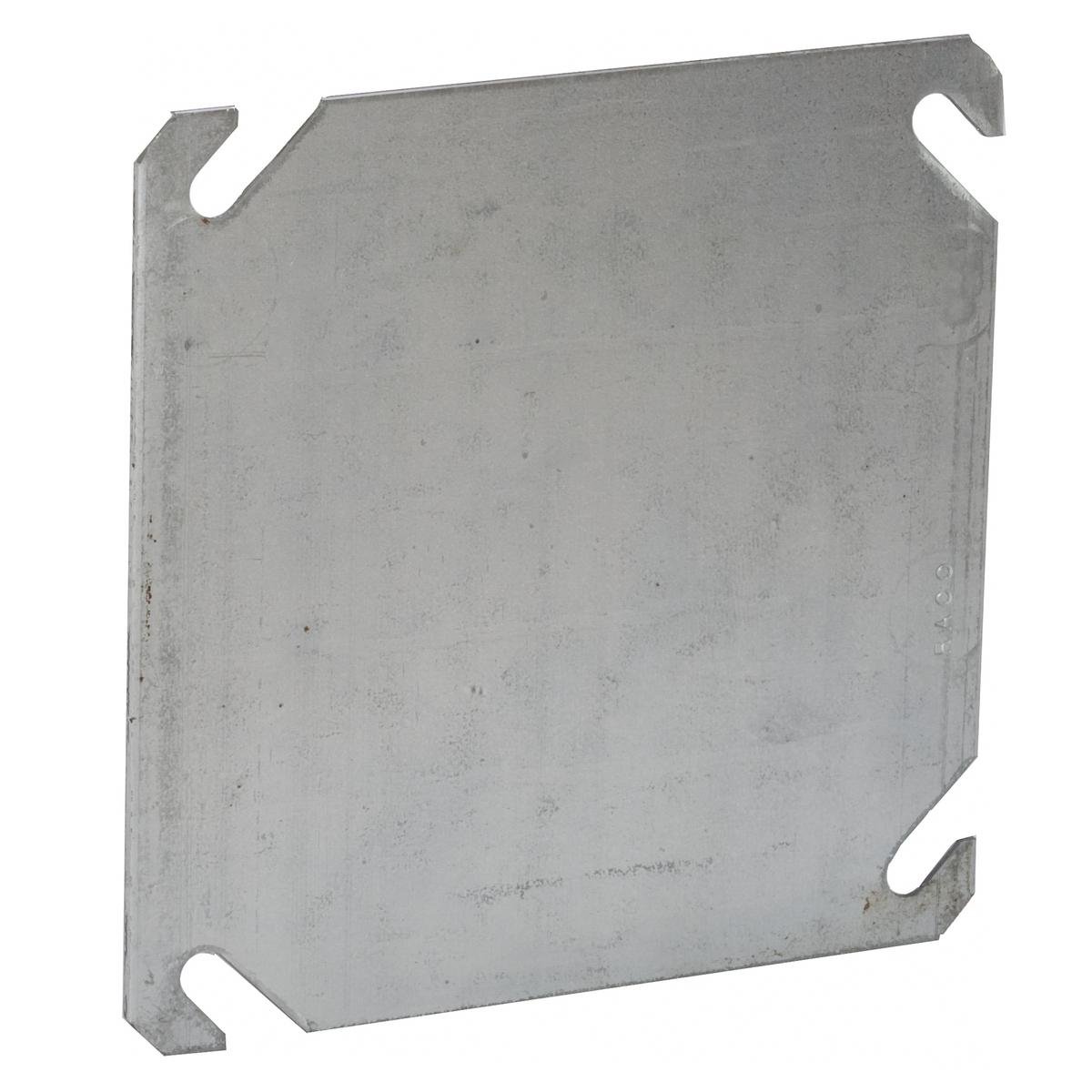 752 - 4 in. Square Cover, Flat, Blank