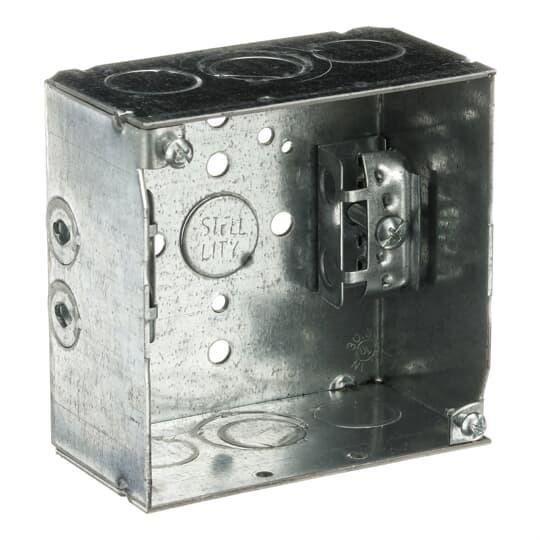 Picture of 52171 X - 4" Square 2-1/8"D Box Box