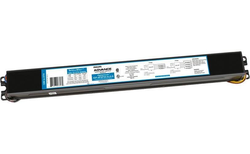 IOP4PSP542LSG35M - OPTANIUM ELE BALLAST (4) F54T5/HO 120-277V