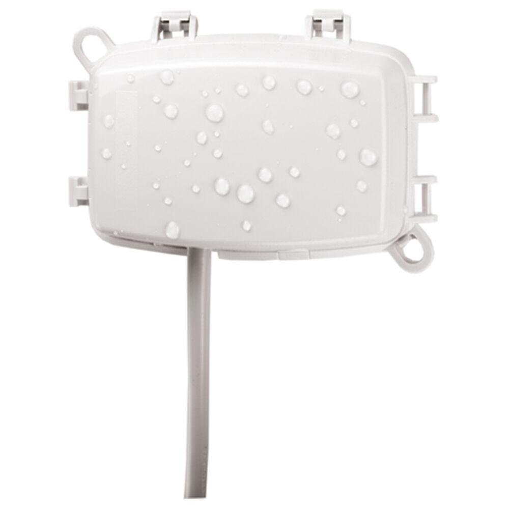 WP1100WC - Plastic In-Use Weatherproof Cover, Single-Gang, Vrt/Hrz, 2.75" White