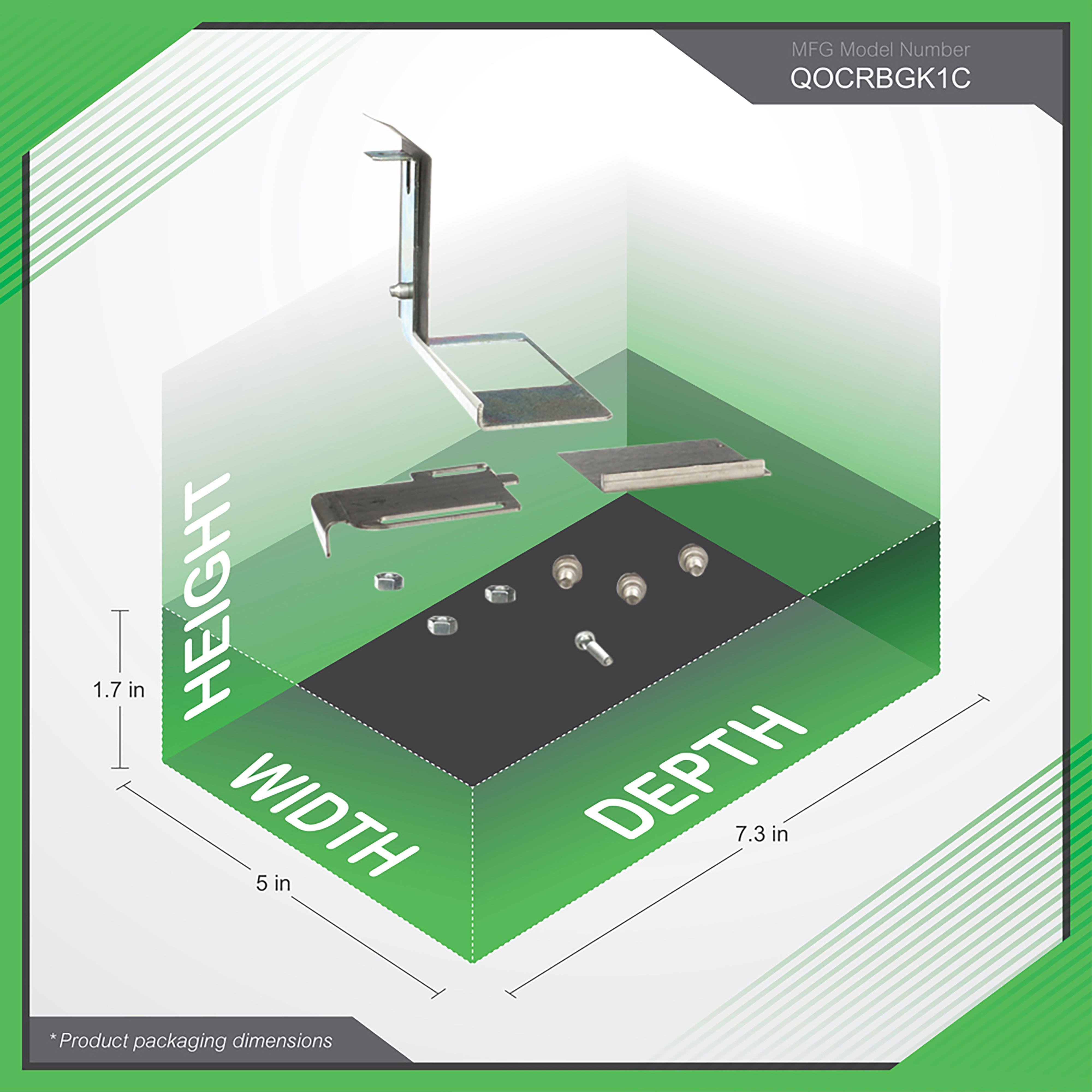 Picture of QOCRBGK1C - Load center accessory, QO, interlock kit, generator circuit breaker, low amp, outdoor, clam packaging