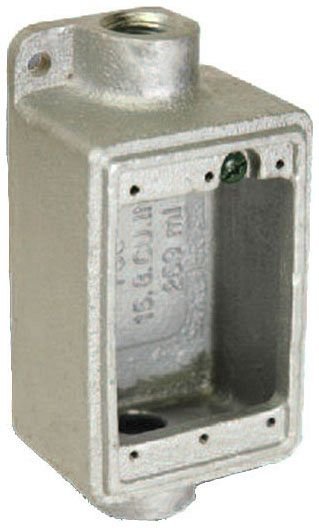 FSC-75 - FS AND FD DEVICE BOXES – SINGLE GANG, 3/4”