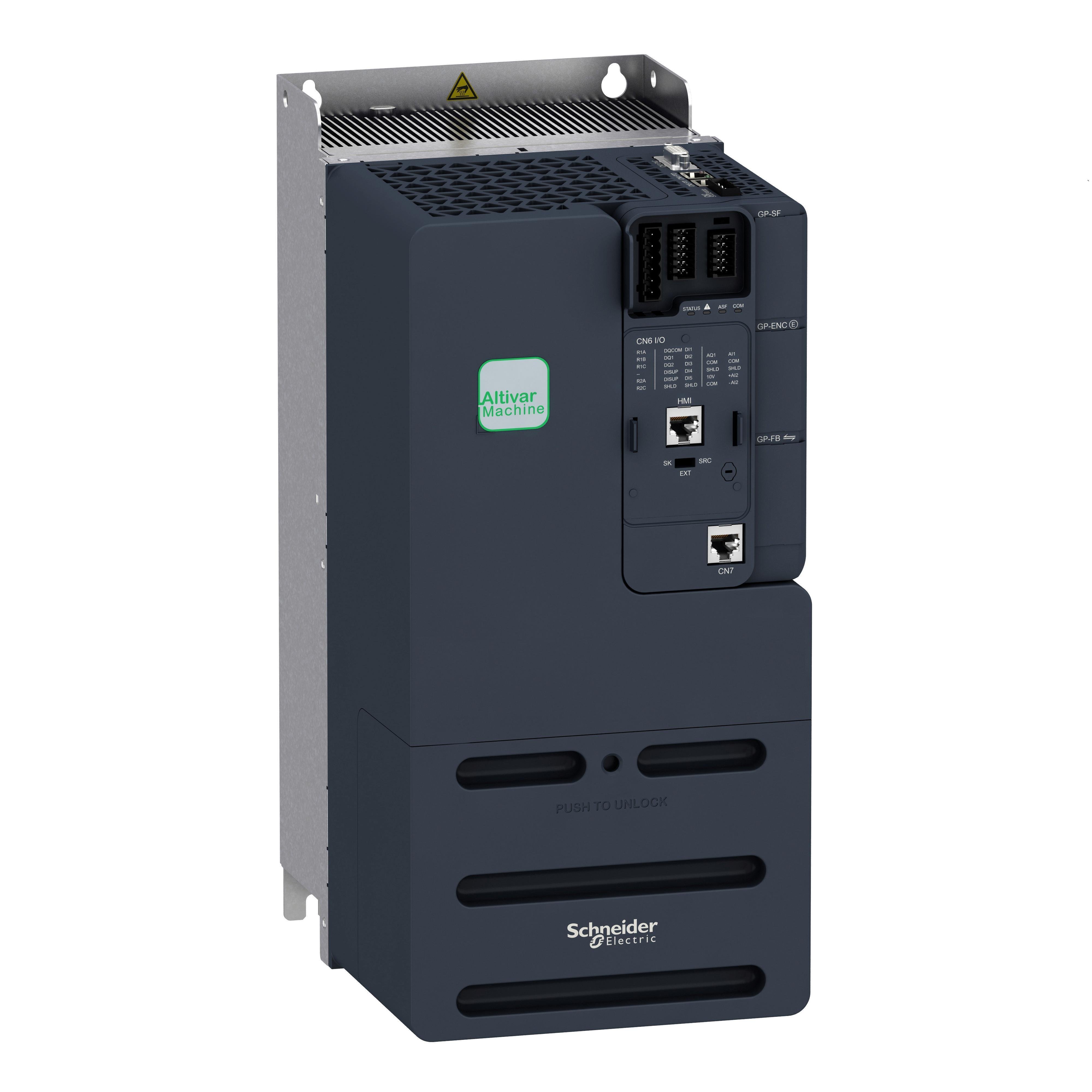 ATV340D22N4 - variable speed drive, Altivar Machine ATV340, 22kW, heavy duty, 400V, 3 phases
