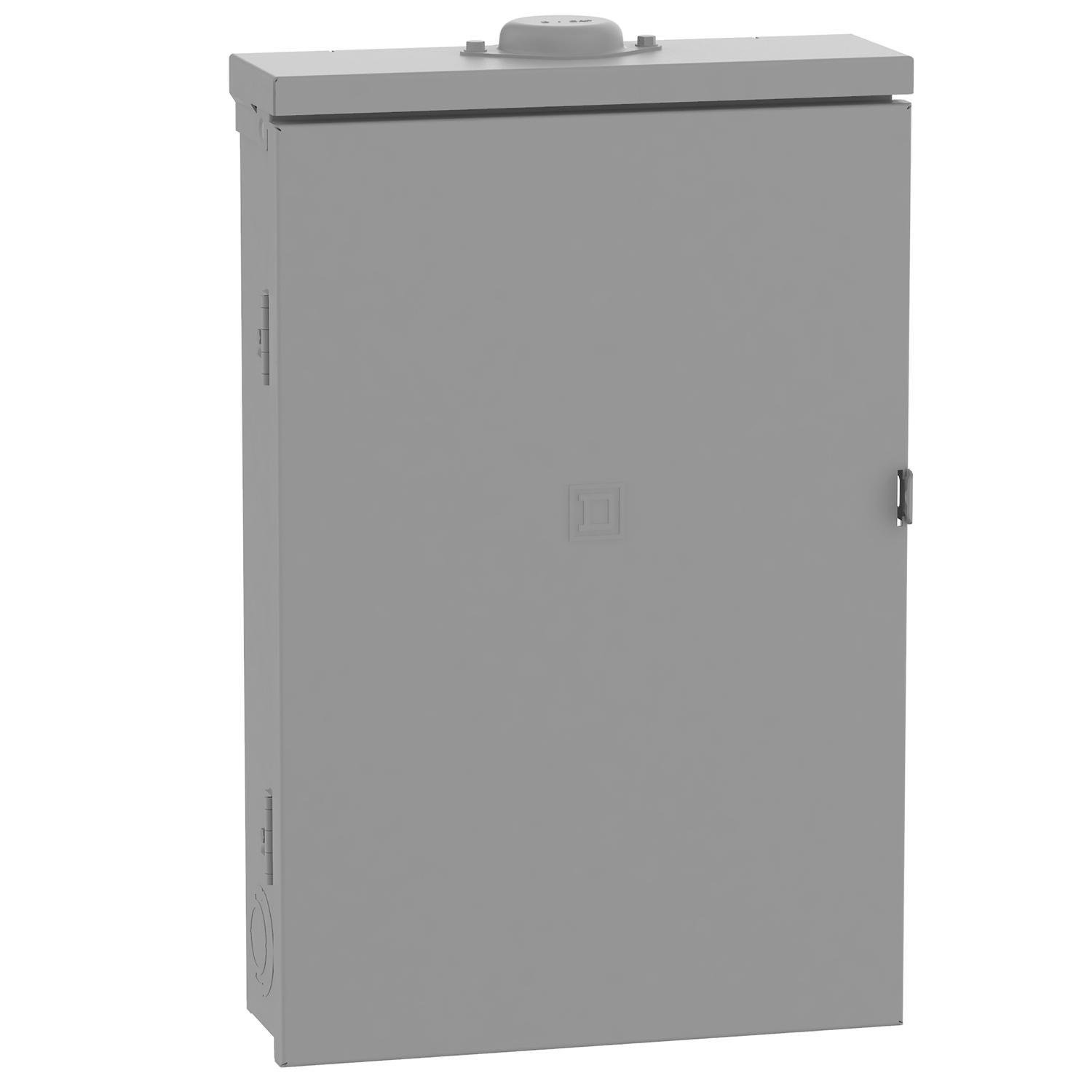 Picture of QO116L125PGRB - Load center, QO, 1 phase, 16 spaces, 24 circuits, 125A convertible main lugs, PoN, NEMA3R, gnd bar