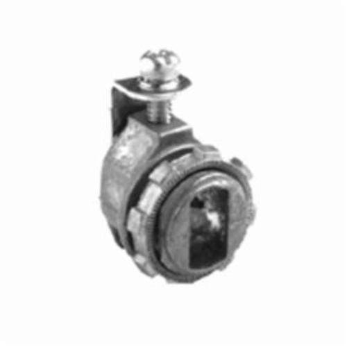 Picture of 560-DC2 - Connector, Strap, Single Screw, Zinc Die Cast, Trade Size 3/8 Inch FMC.
