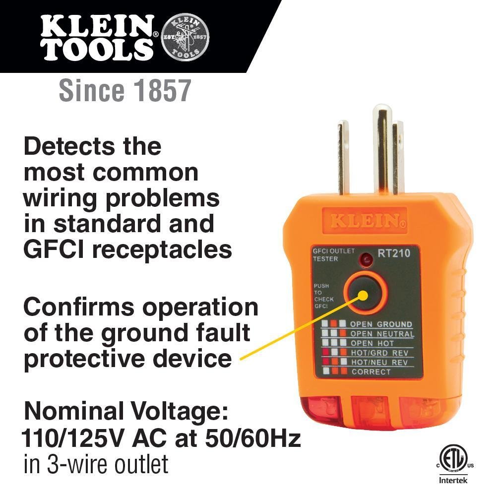 Picture of NCVT1XTKIT - Non-Contact Voltage and GFCI Receptacle Premium Test Kit