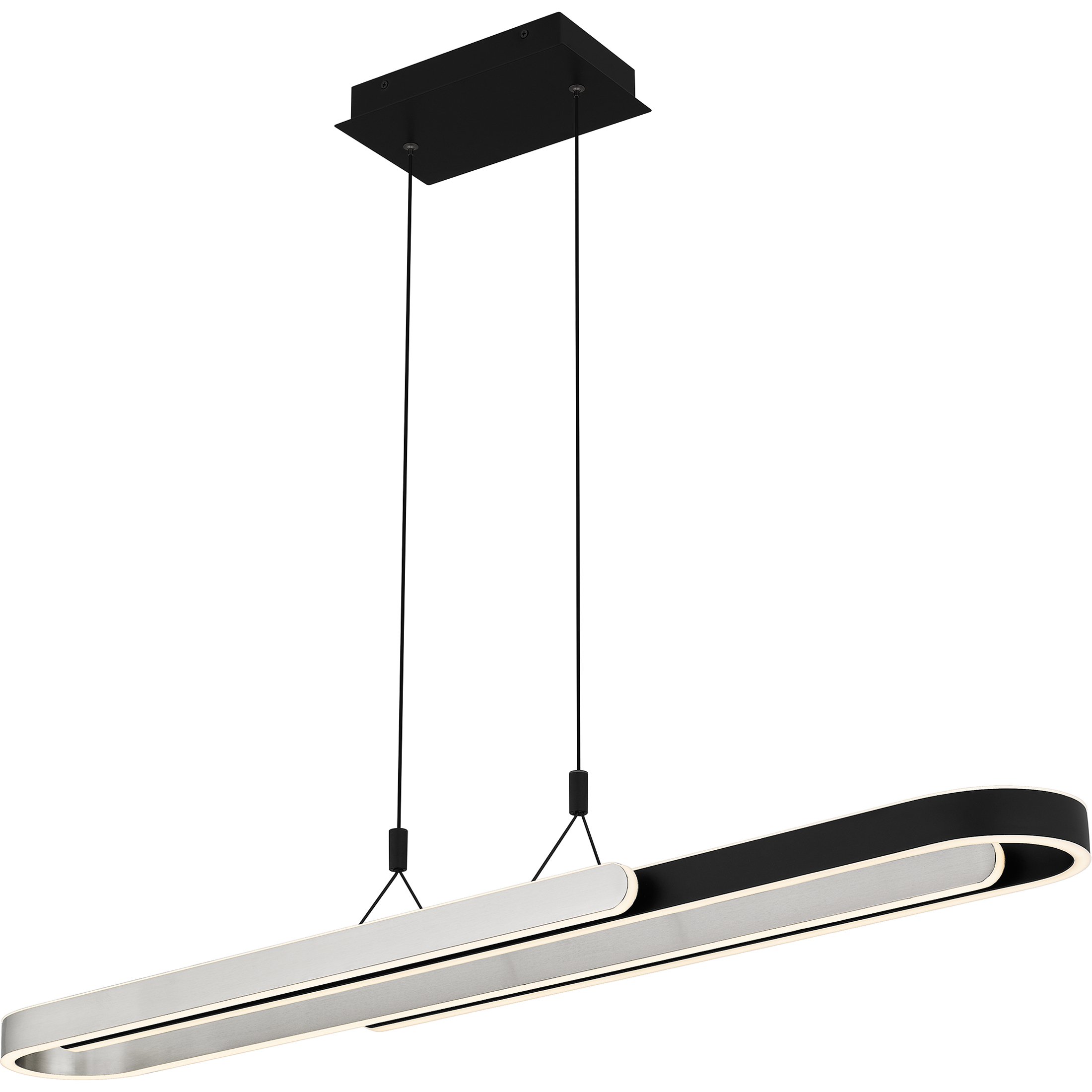 PCMRR142MBK - Quoizel Mira Matte Black LED Island Lighting