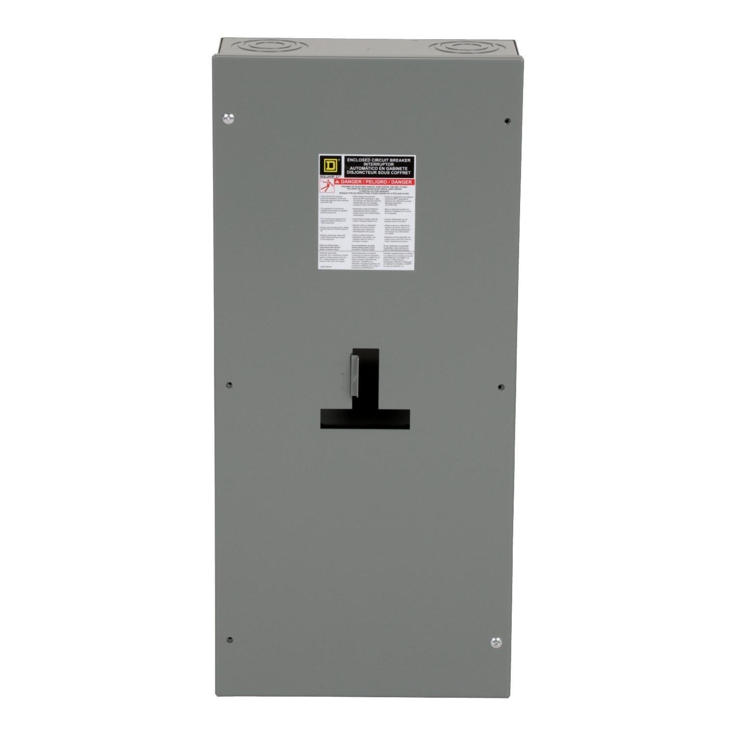 J250S - Circuit breaker enclosure, PowerPacT H/J, 15A to 250A, NEMA 1, surface mount, 14.36in W x 31.36in H x 6in D