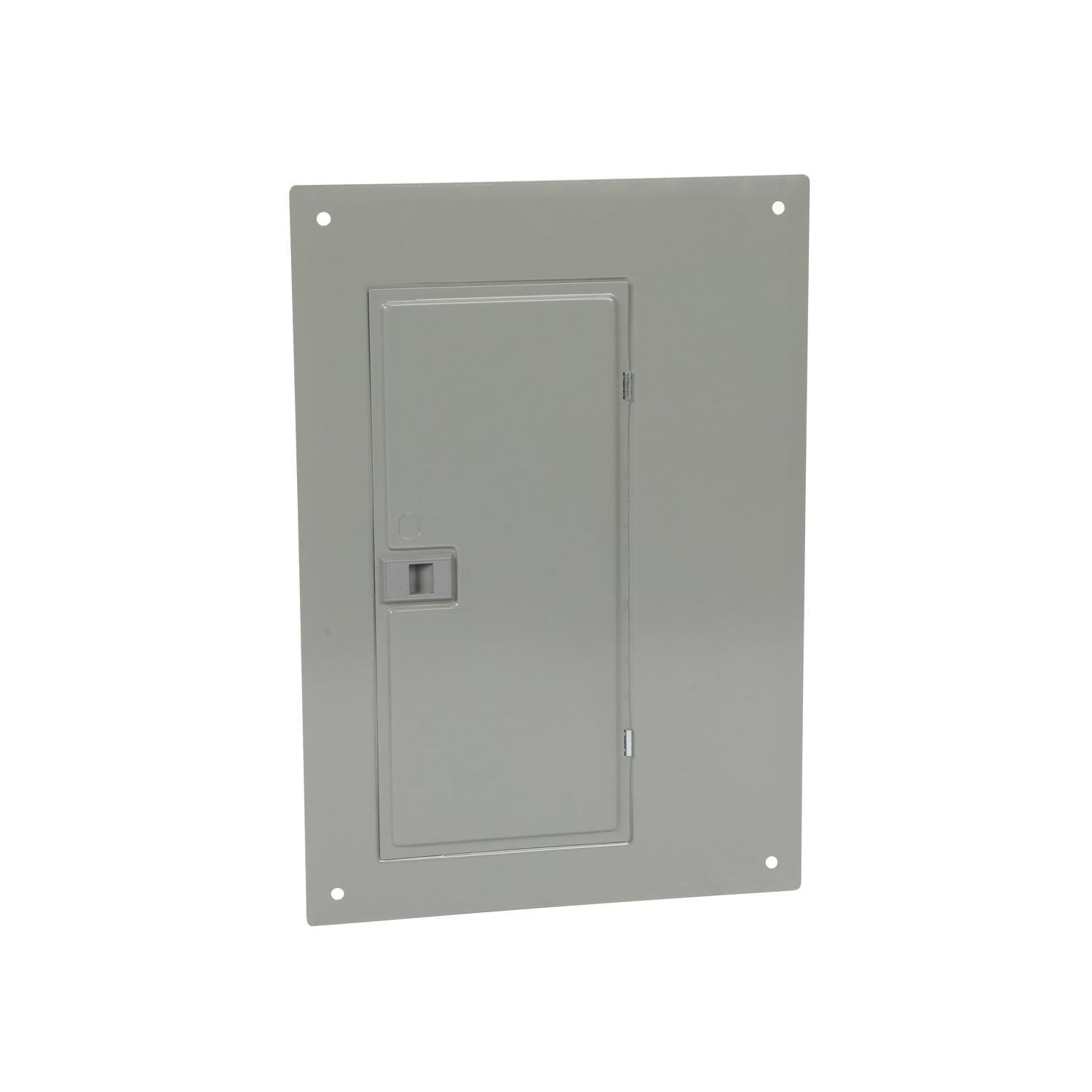 QOC20UFWG - Replacement cover, QO, for 20 space load center, flush, wide gutter, gray