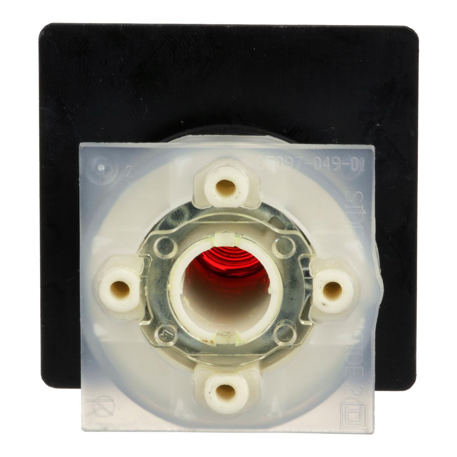 Picture of 9001SKR9R - 30mm Push Button, Type SK, push pull operator, red mushroom cap