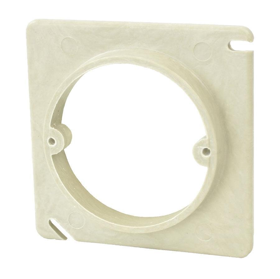 9347 - 4 square inch electrical junction box 3/0 outlet box plaster ring