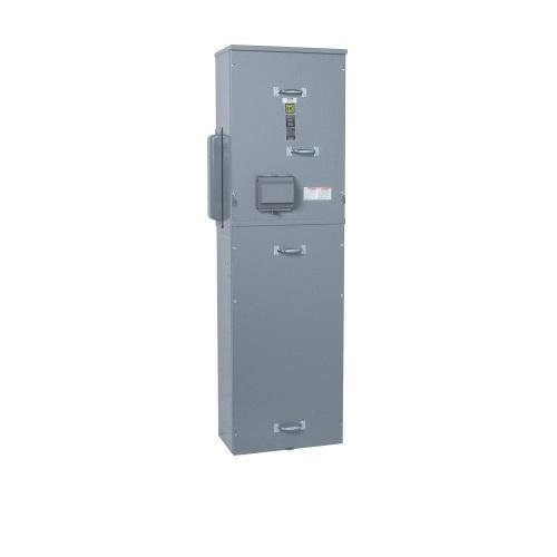 EZM12000GCBU - Main circuit breaker unit, EZ Meter-Pak, 2000A, 120/240VAC, 1ph/3W, 1200A bus, 65kA, UG, Type 3R, EUSERC