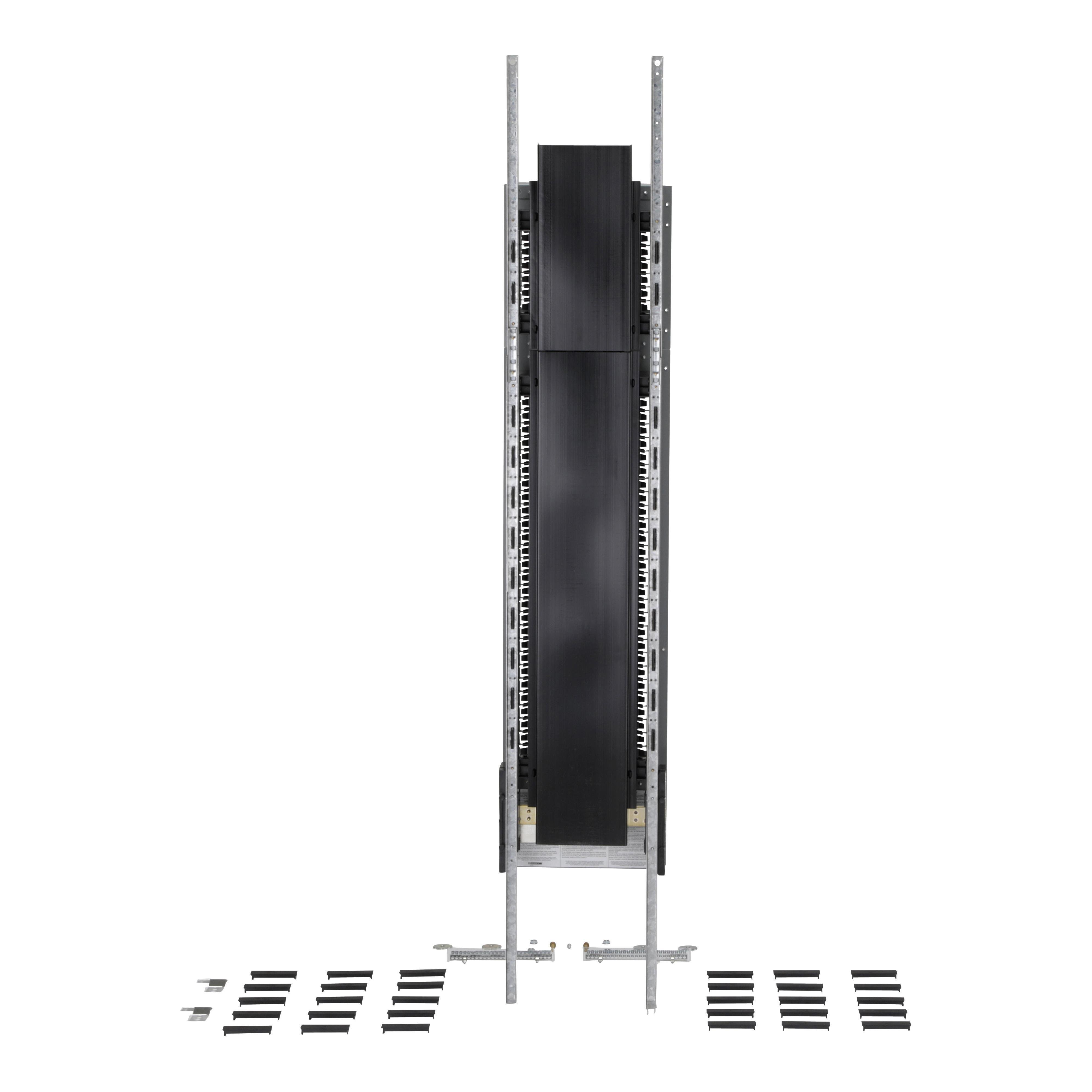 Picture of NF466L4C - Panelboard interior, NF, main lugs, 400A, Cu bus, 66 pole spaces, 3 phase, 4 wire, 600Y/347VAC max