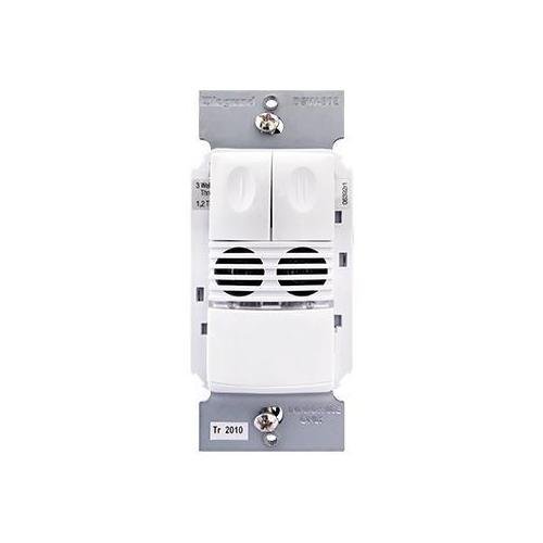 DSW-302-W - Wattstopper® Multi-Way Dual Technology Occupancy Sensor Dual-Relay, 120/277V, White