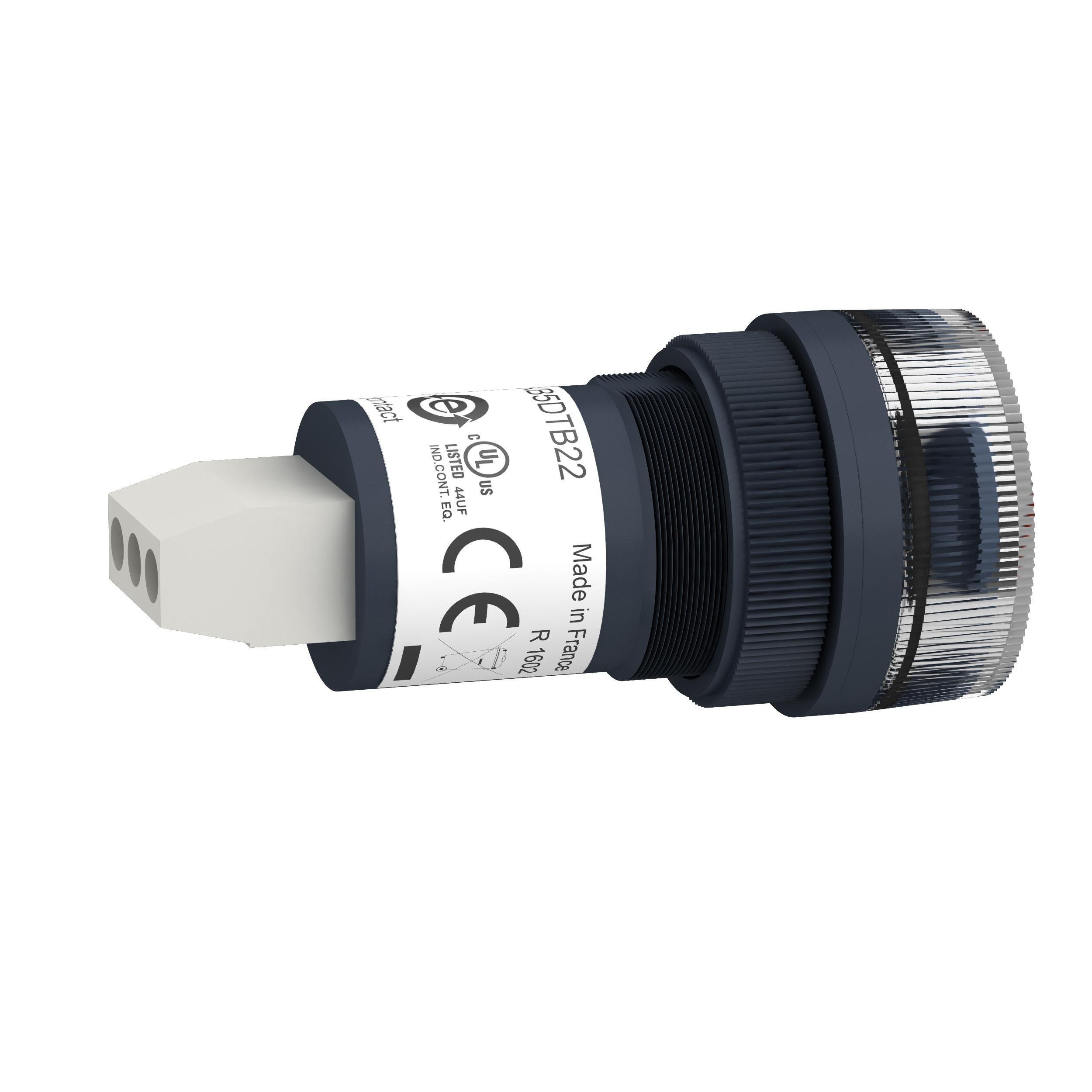 Picture of XB5DTGM5 - Panel mounted timer monofunction, Harmony XB5, plastic, 22mm, time delay 3...60min, 100...240V AC DC