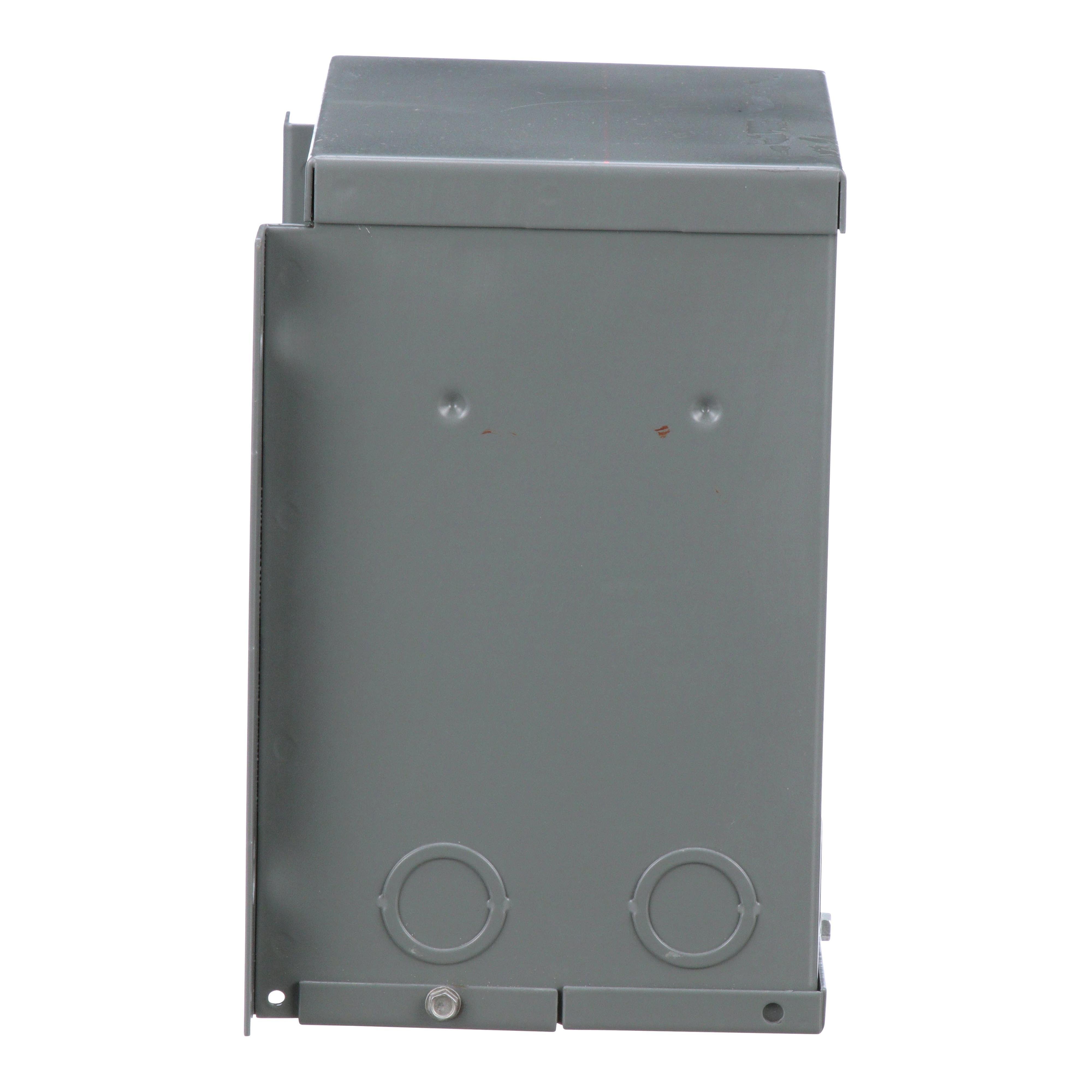 Picture of 1S43F - Transformer, buck boost, encapsulated, 1kVA, 1 phase, 120x240V primary, 12/24V secondary, NEMA 3R, 115C rise