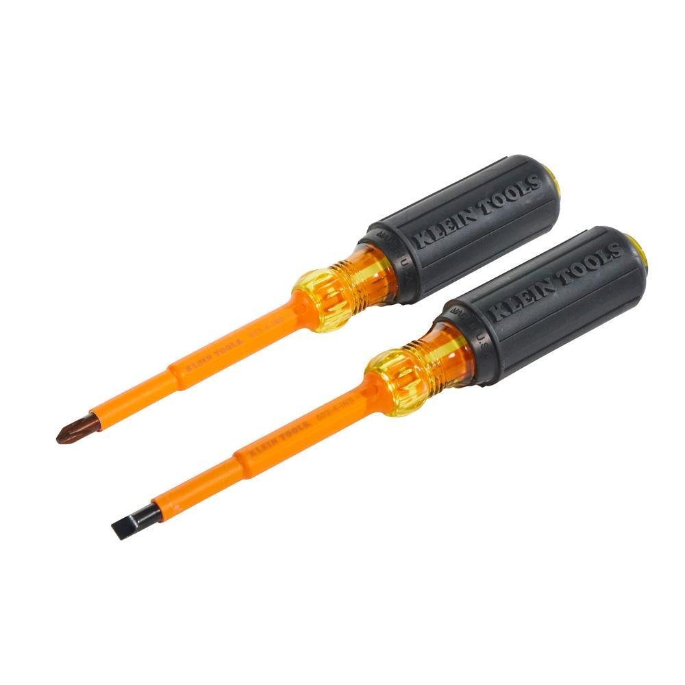 33532-INS - Screwdriver Set, 1000V Insulated Slotted and Phillips, 2-Piece