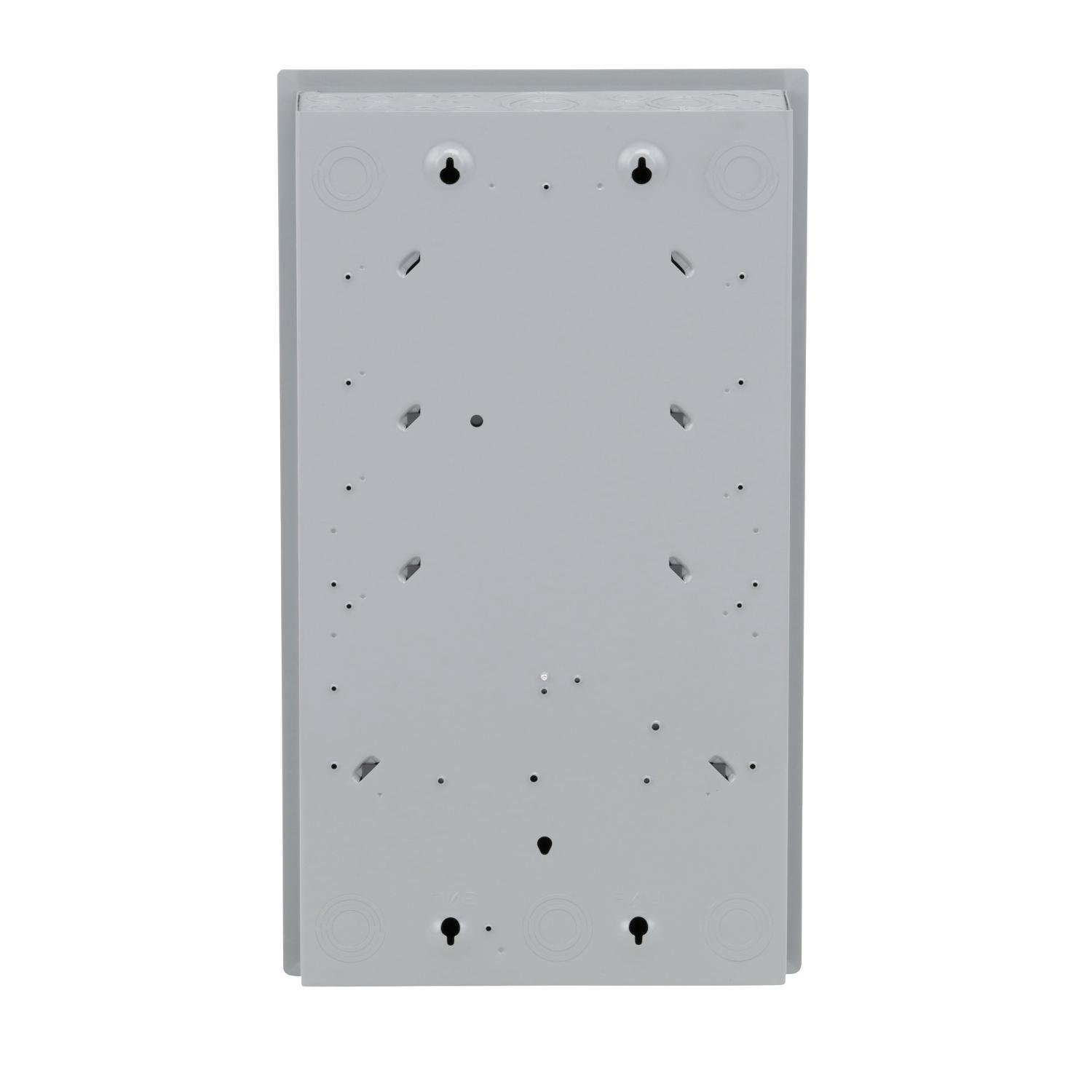 Picture of HOM2040L125PC - Load center, Homeline, 1 phase, 20 spaces, 40 circuits, 125A convertible main lugs, PoN, NEMA1, combo cover