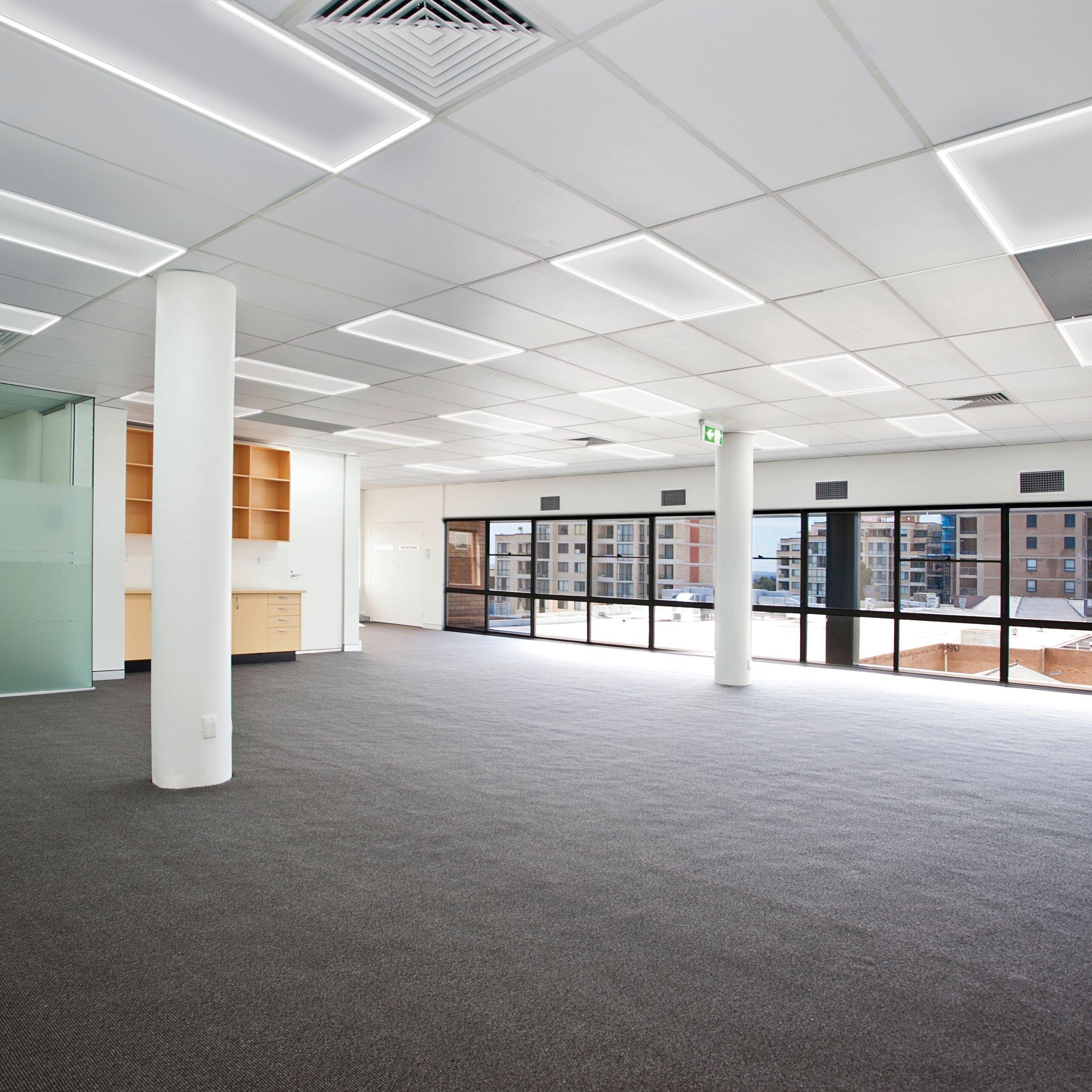 Picture of LITH LFRM 2X4 ALO8 SWW7 MVOLT M6 - Lithonia Lighting LED Lay in Ceiling Light with Lightweight Design and Switchable Technology, 2-Feet by 4-Feet