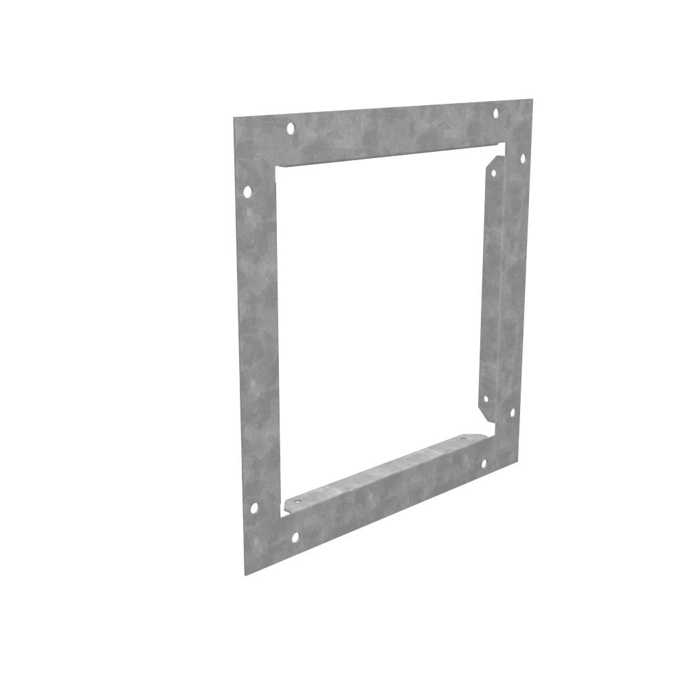 Picture of 88GF - Wireway End Flange Type 1 8x8 Screw Cover ANSI 61 Gray Steel