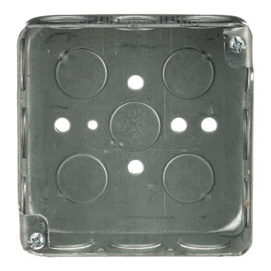Picture of 52151 1/2 - 4" Square 1-1/2"D Box, For use with Conduit