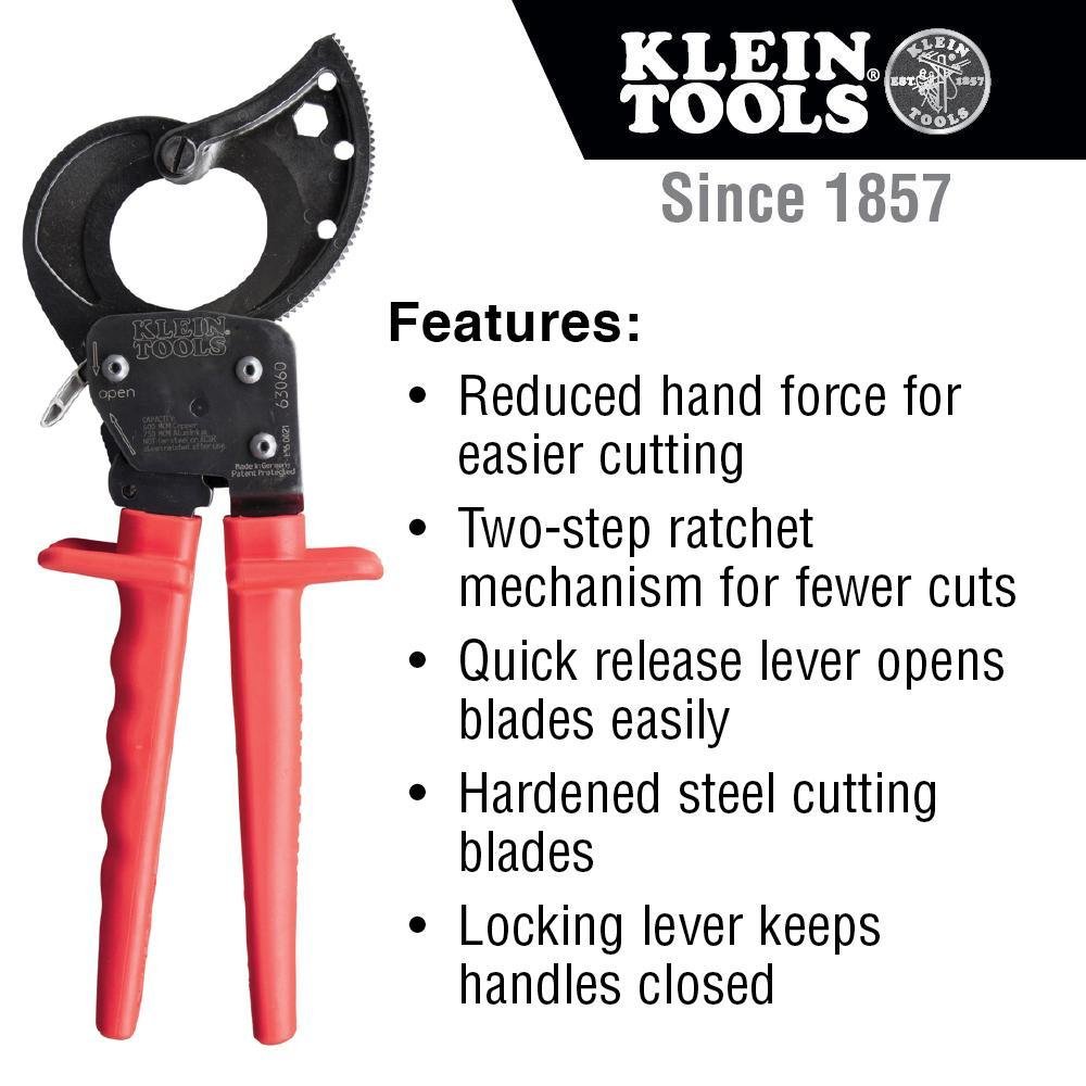 Picture of 63060 - Ratcheting Cable Cutter