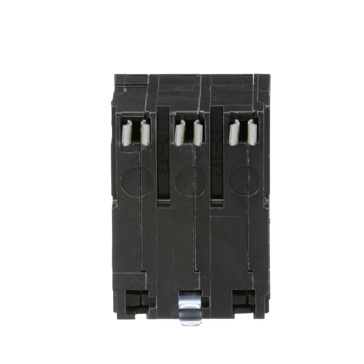 Picture of QO320 - Mini circuit breaker, QO, 20A, 3 pole, 120/240VAC, 10kA, plug in