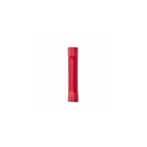 Picture of BSV-18Q - 3M™ Highland™ BSV18Q Vinyl-Insulated Butted-Seam Standard ButtConnector, 22 to 18 AWG, Red, 25/Bag