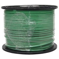 THHN-10-STR19-GRN-CU-500CL - THHN - 10 AWG - 19 Strands - Green - Soft Annealed Copper - 500' Coil