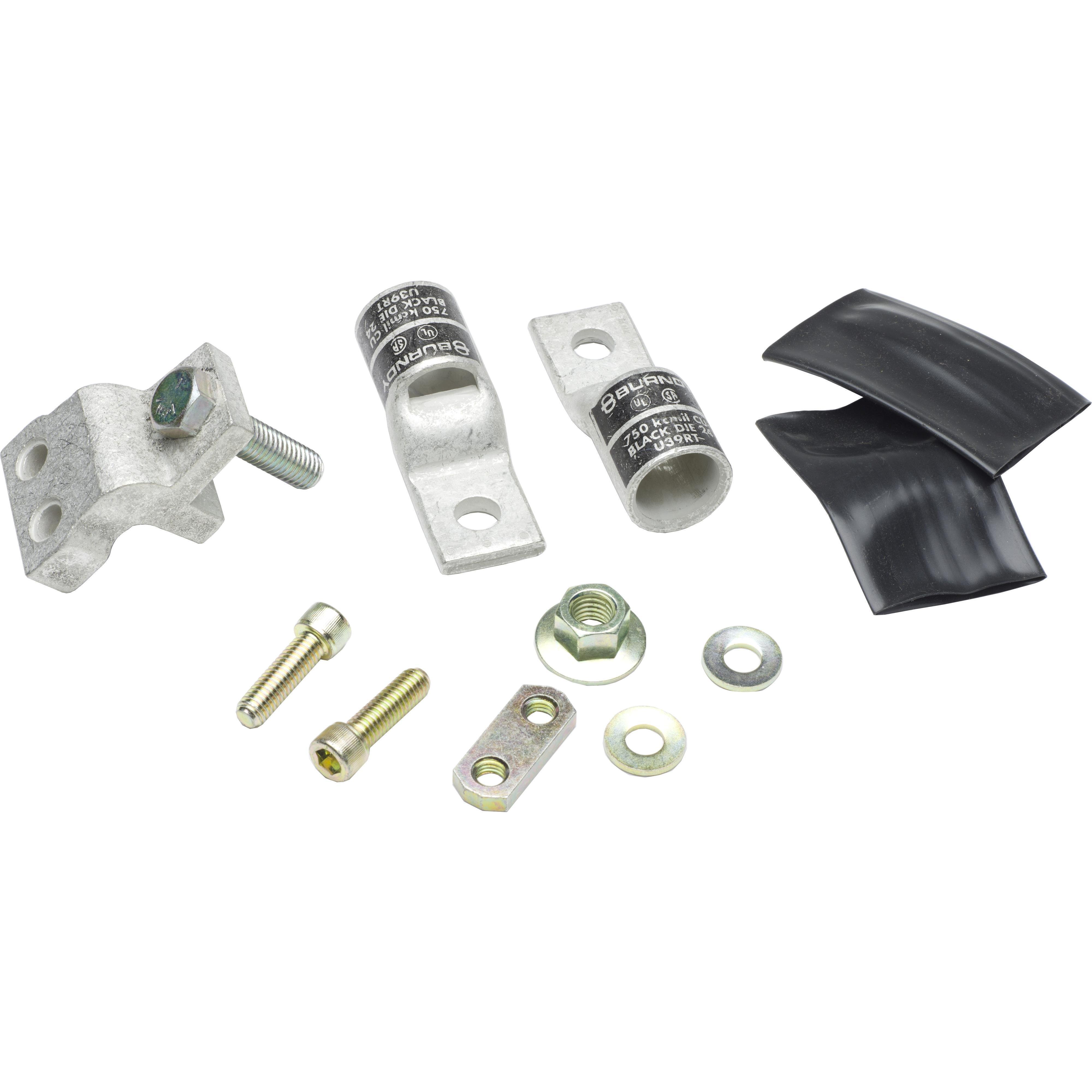 CYA800P7 - Circuit breaker accessory, PowerPacT M/P, lug kit, compression, 800A, copper, set of 2