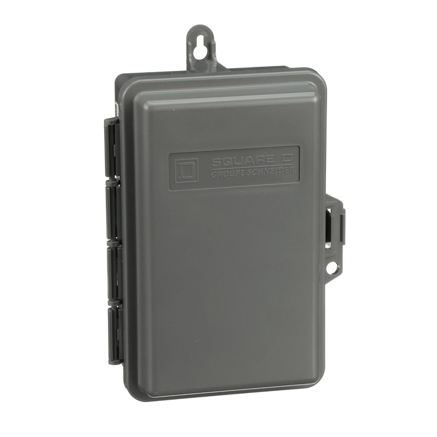 Picture of QO200TRNM - Enclosed molded case switch, QO, 60A, 2 pole, 240VAC, 22kA, air conditioning, NEMA 3R, nonmetal
