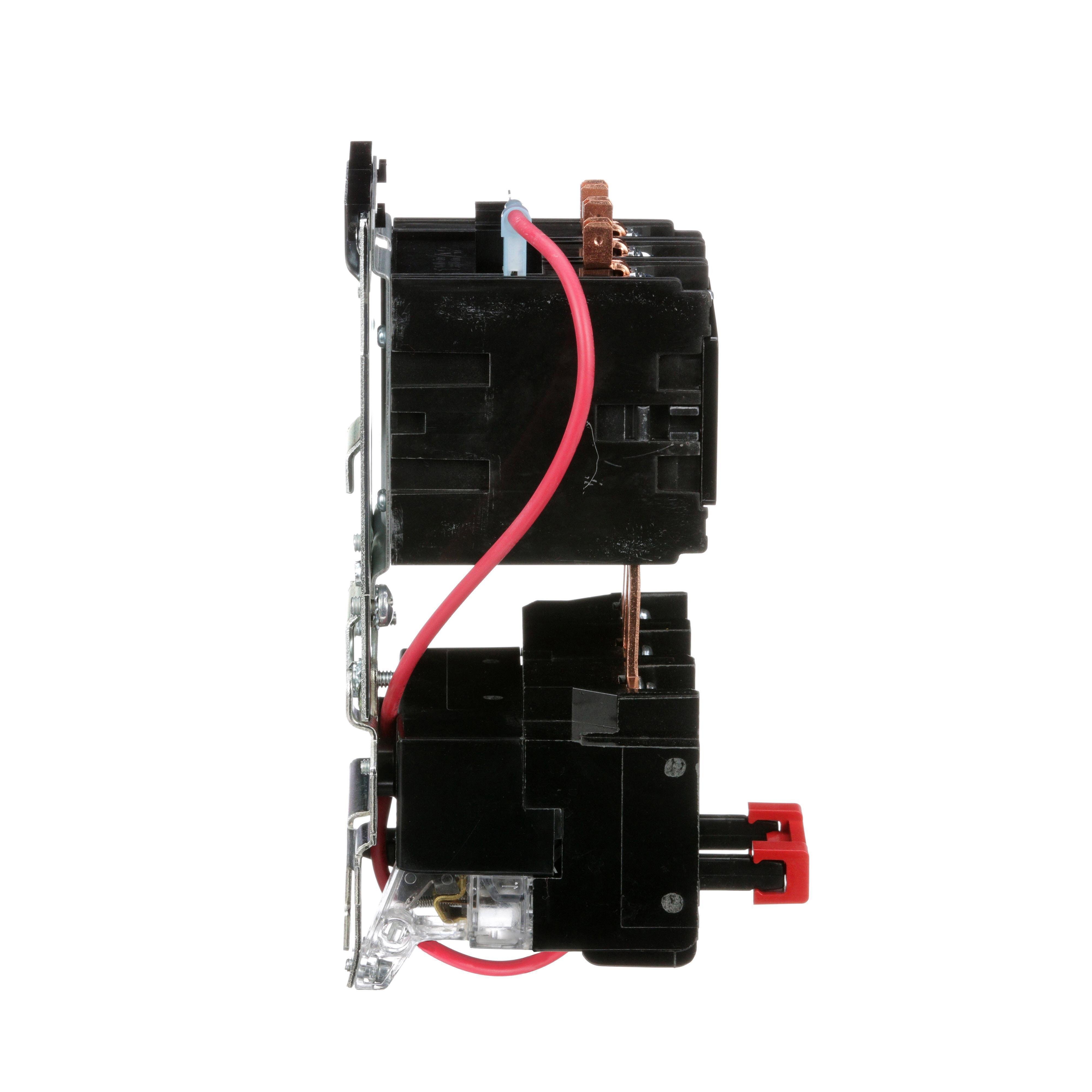 Picture of 8911DPSO13V06 - NEMA starter, Definite Purpose, 20A, 7.5HP at 600VAC, 3 phase, 3 pole, melting alloy, 480VAC coil, open