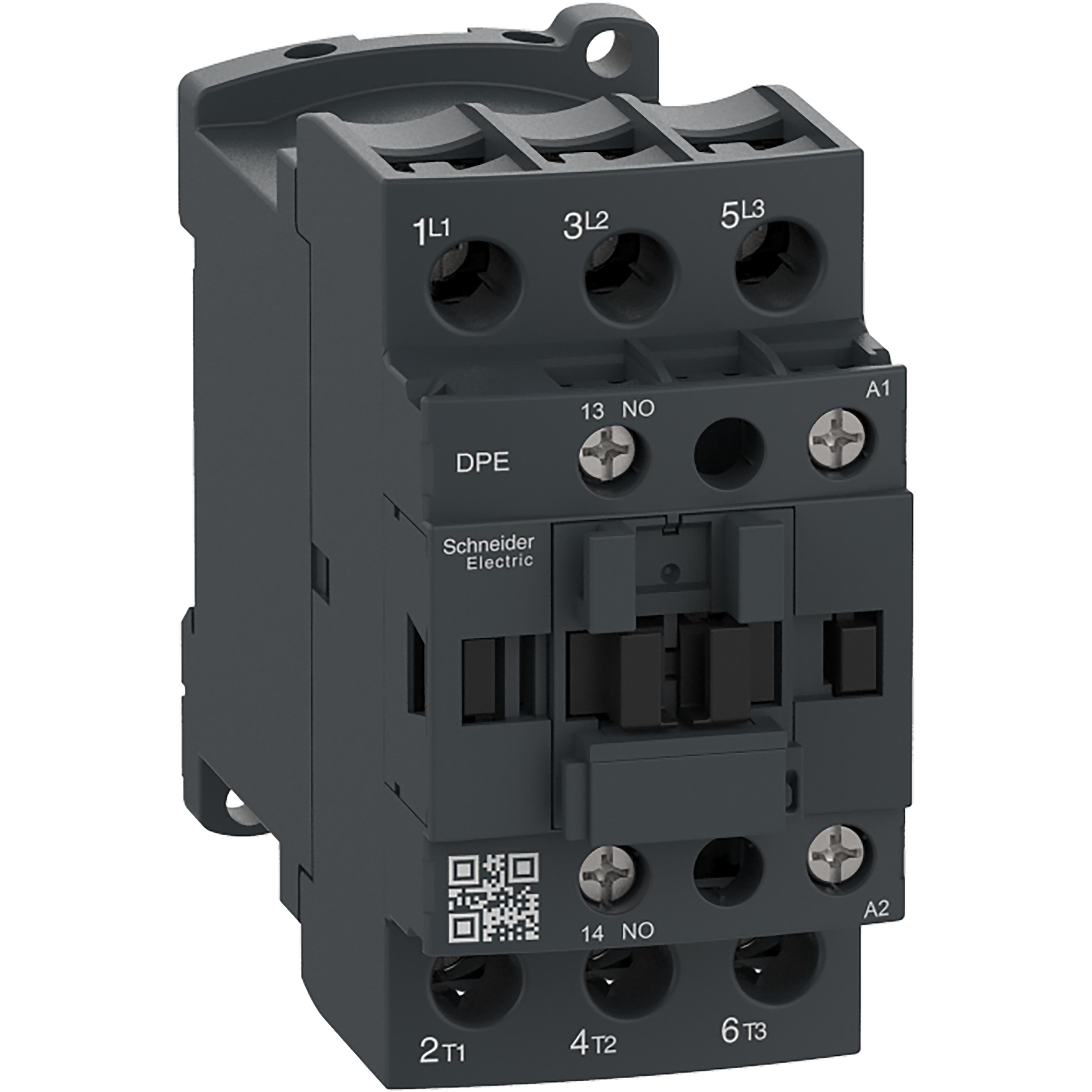 Picture of DPE32BL - IEC contactor,Easy TeSys DPE,nonreversing,32A,3P,15HP at 480V AC,24V DC coil