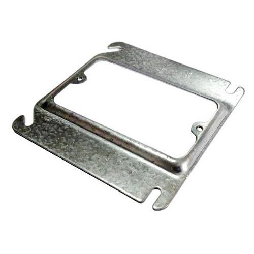4" Steel Outlet Box Covers - Device & Tile Raised Cover 1/4" Deep