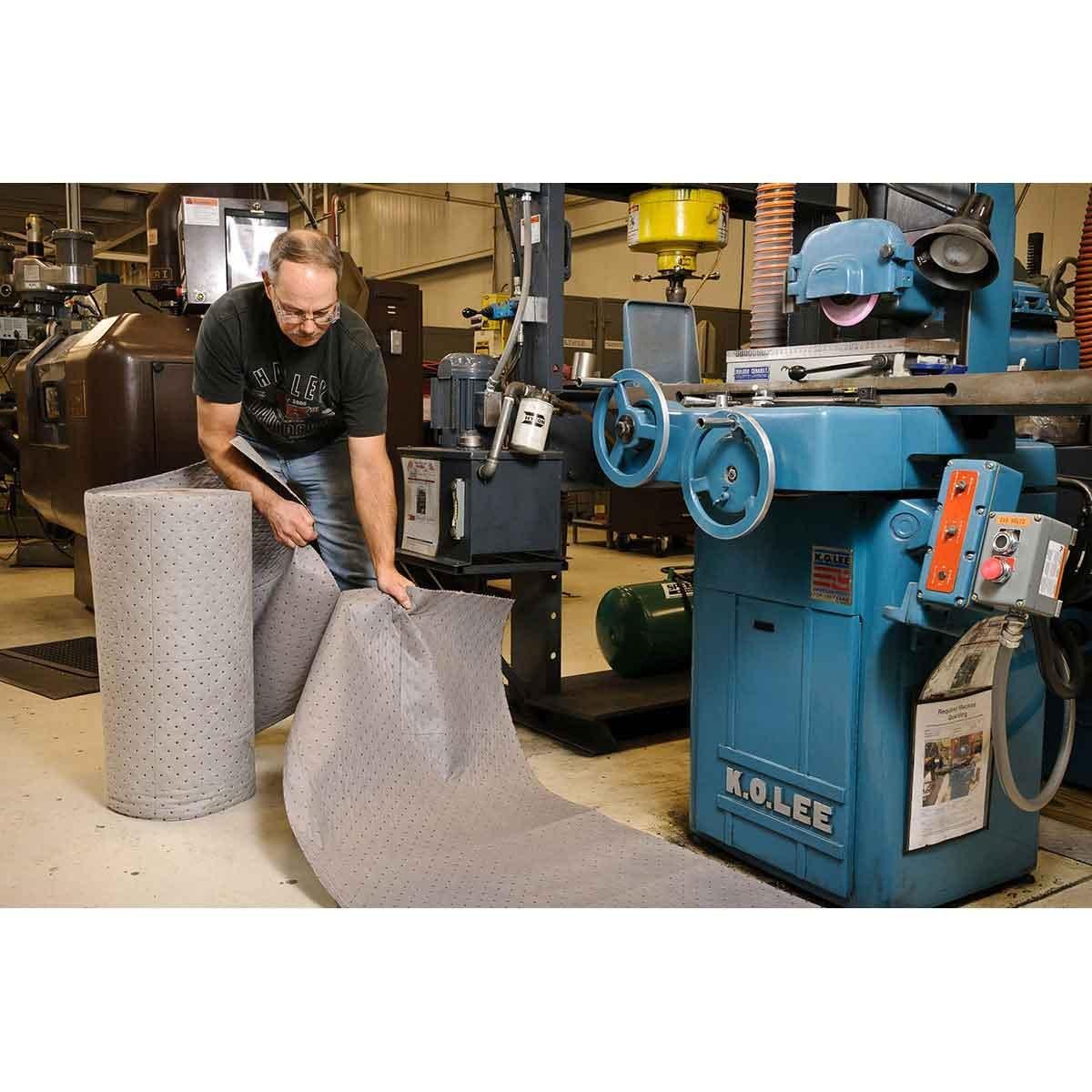 Picture of BRU150 - BASIC® Universal Absorbent Roll - Heavy Weight, 30" x 150', Absorbency Capacity 38 gal