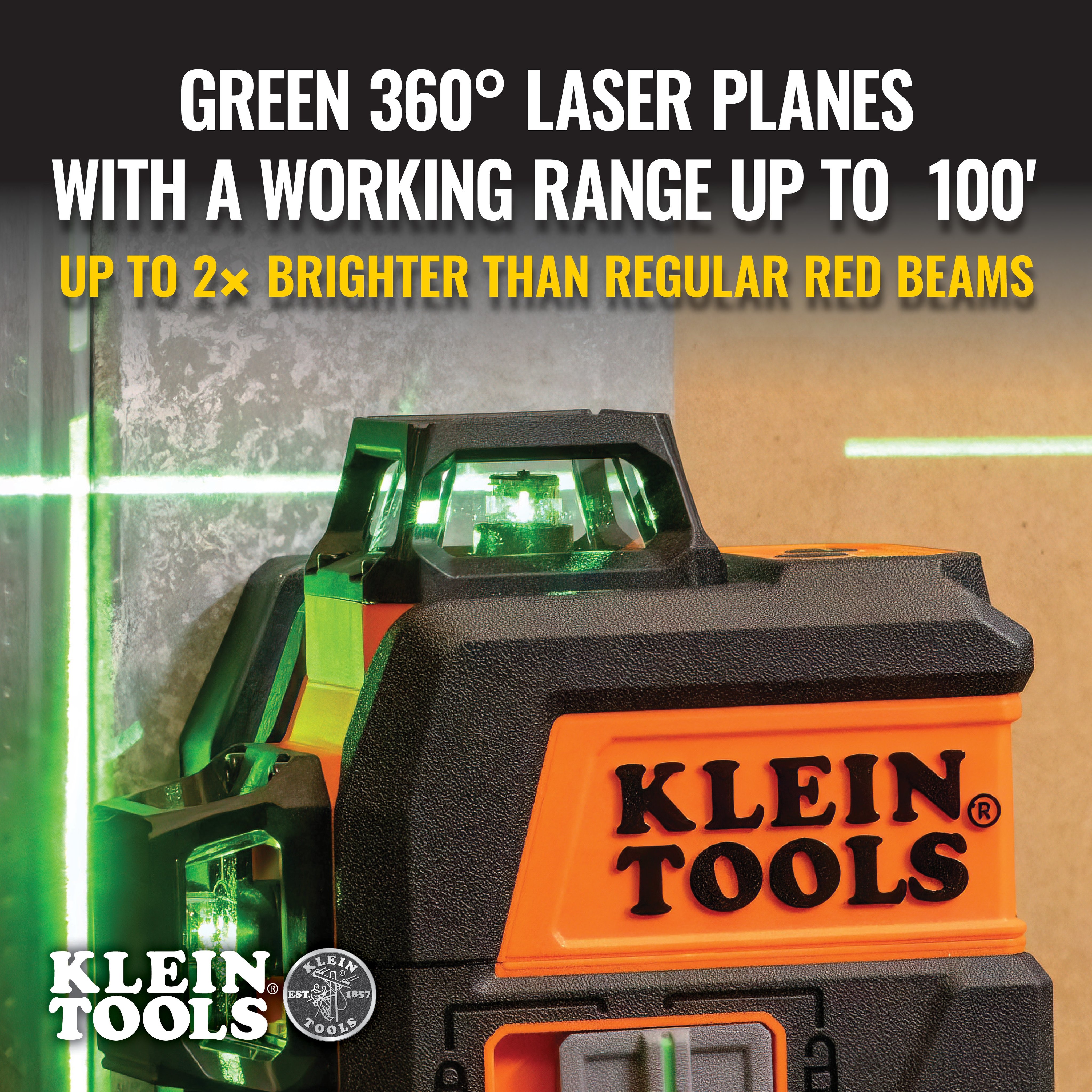 Picture of 93CPLG - Compact Green Planar Self-Leveling Laser Level