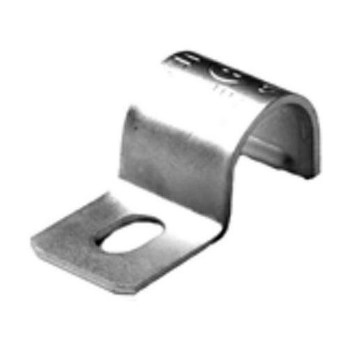 890-MC - One Hole AC/MC Strap 14/2 12/2, Zinc Plated Steel