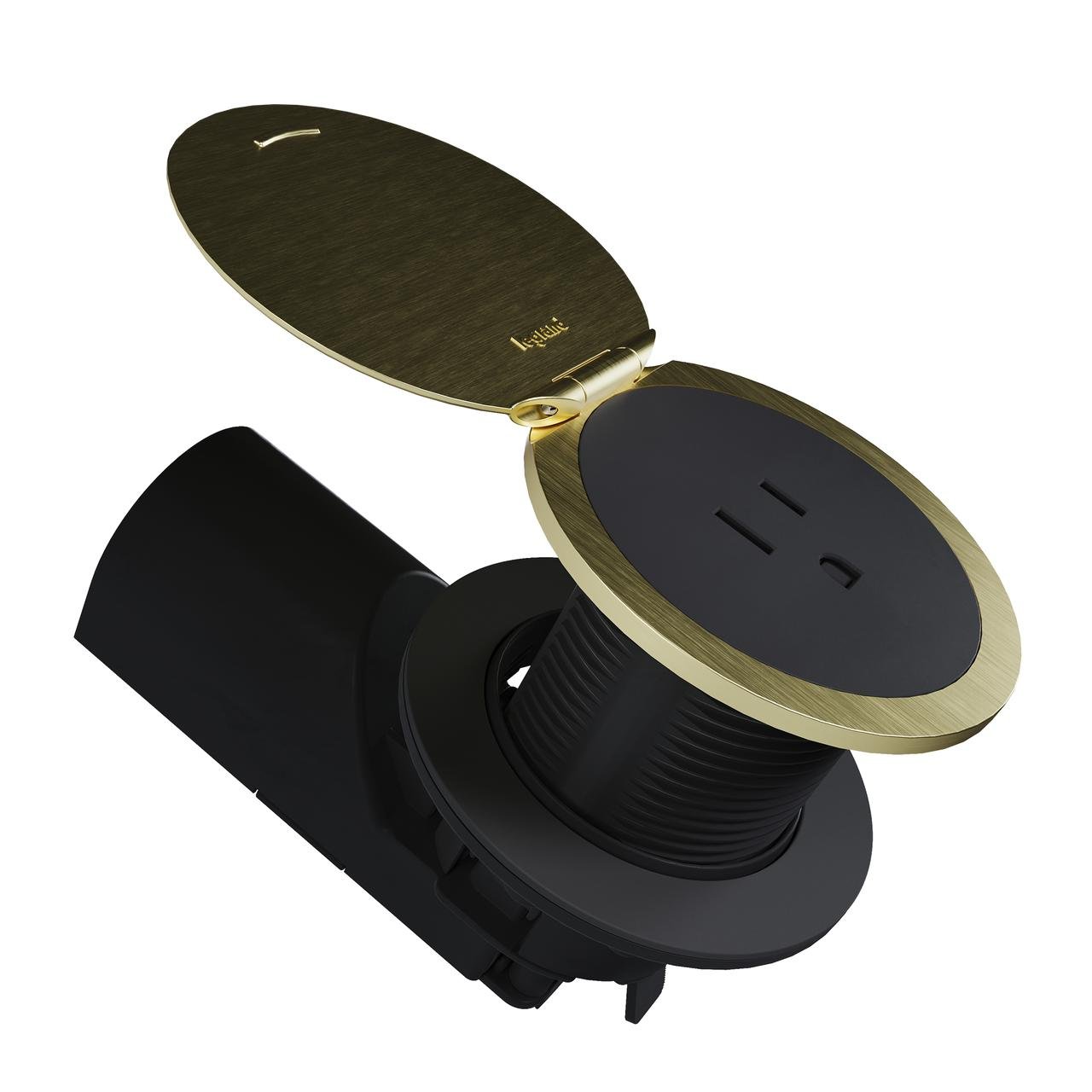 Picture of PAS CP498LCB, Kitchen Countertop Outlet Lid, Bronze