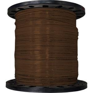 THHN-10-STR19-BRN-CU-500CL - THHN - 10 AWG - 19 Strands - Brown - Soft Annealed Copper - 500' Coil