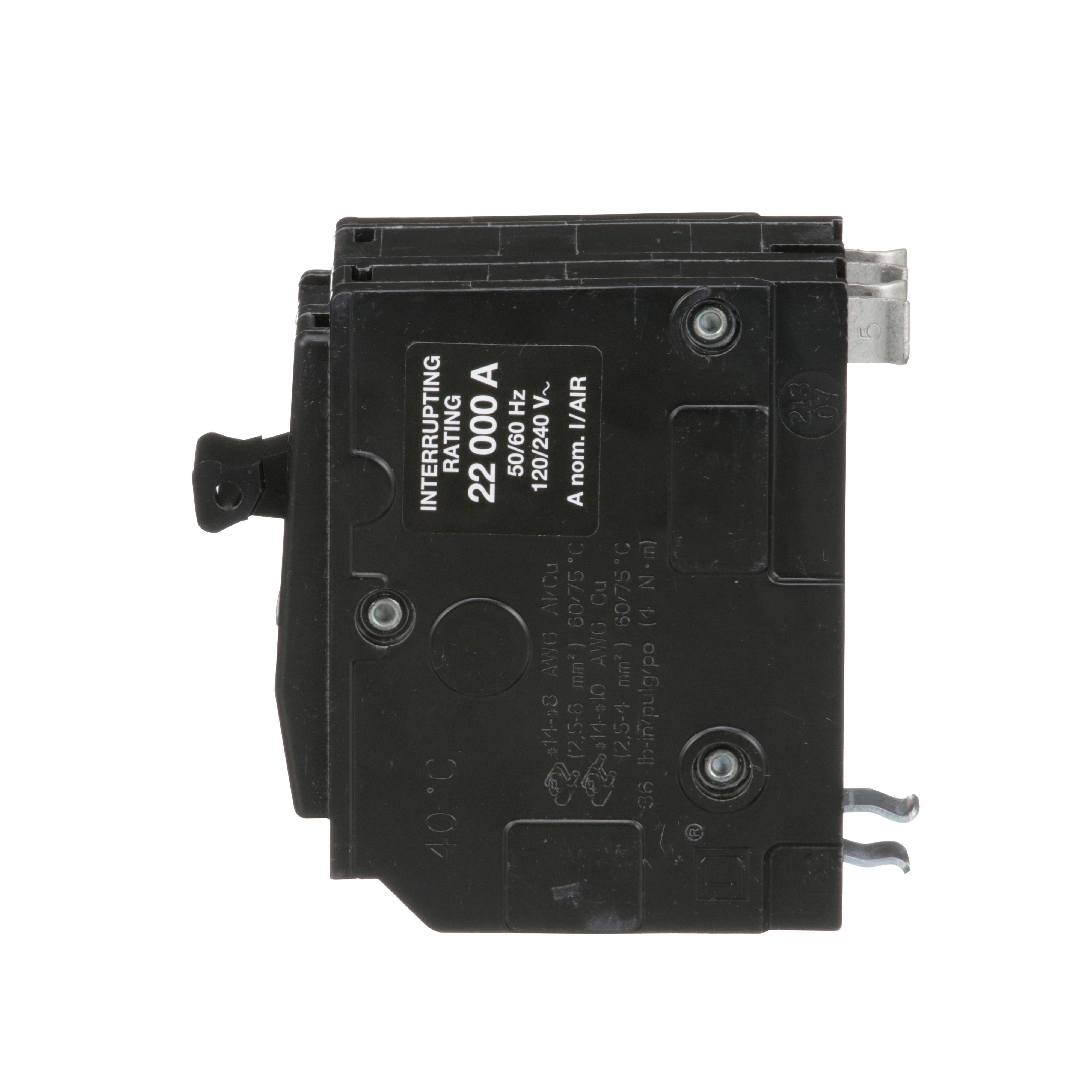 Picture of QO230VH - Mini circuit breaker, QO, 30A, 2 pole, 120/240VAC, 22kA, plug in