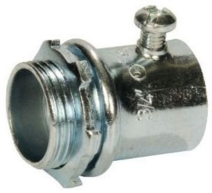 S1112E - 3" Steel EMT Set Screw Connector