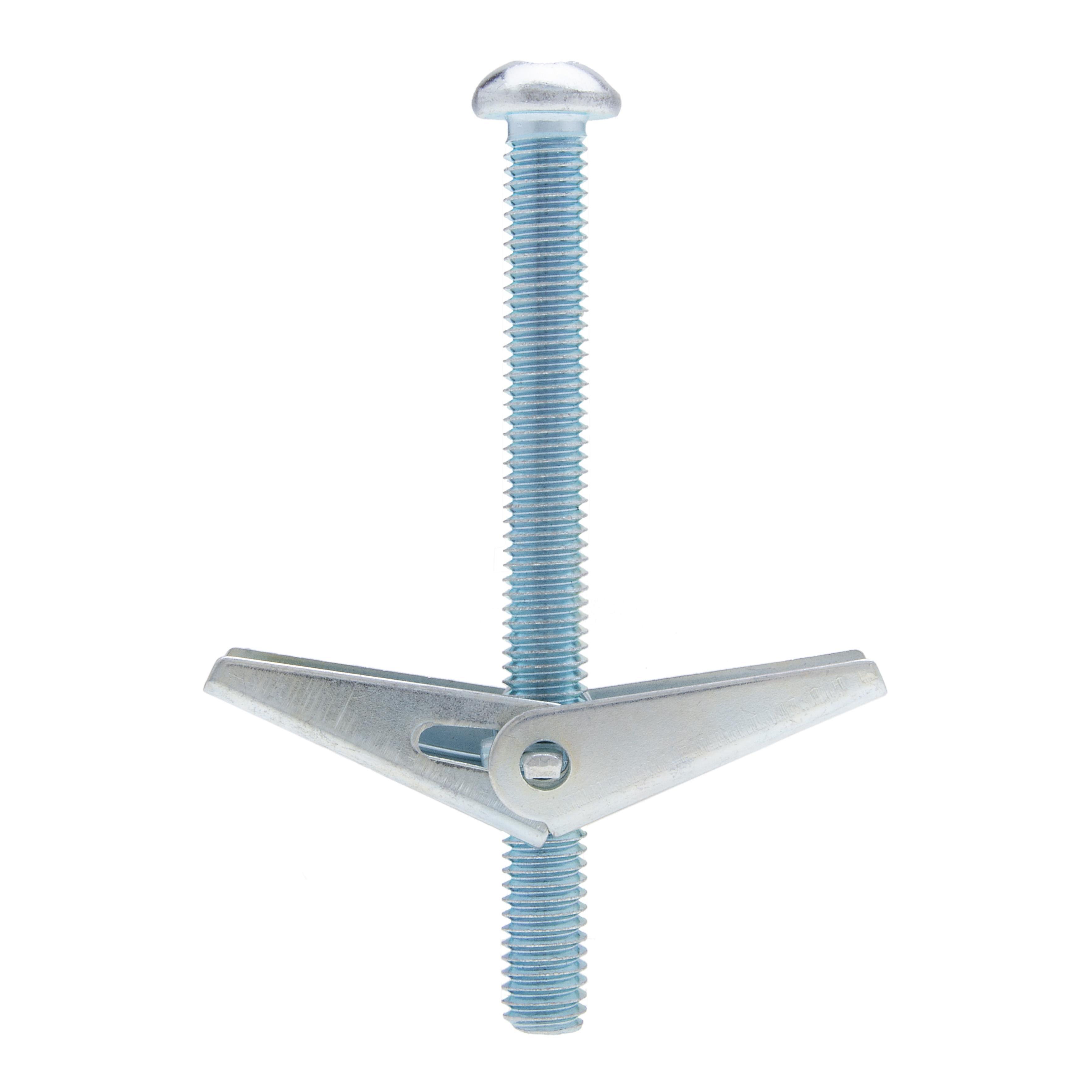 Anchors Sprg Wing TogBt 3/16" #10 3" (Jar 50)