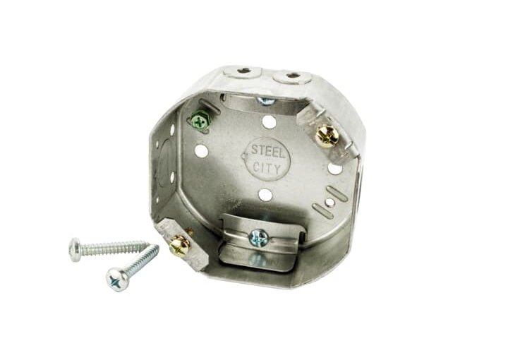 54151 CFB - 4" Octagonal Ceiling Fan Box