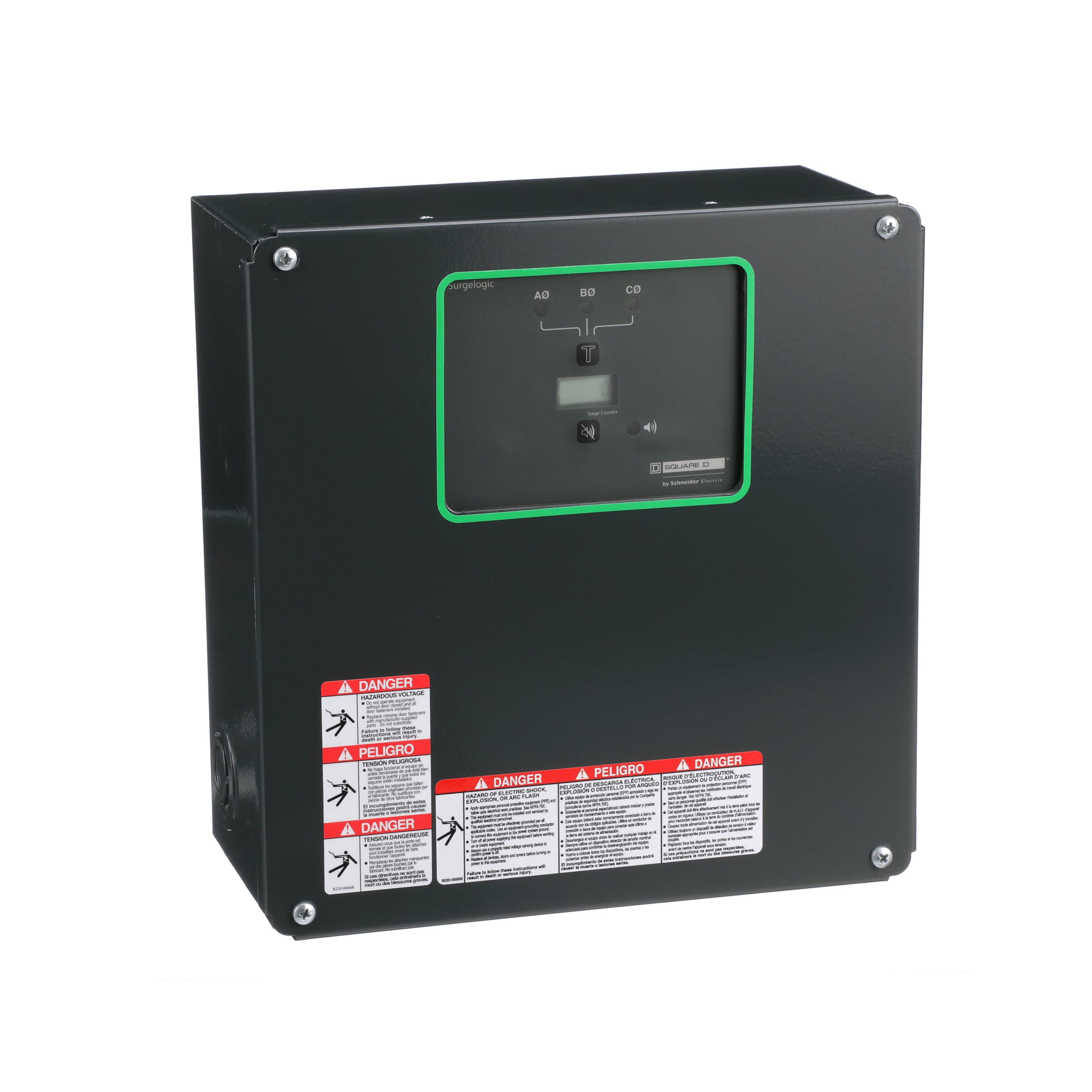 SSP02EMA24 - Surge protection device, Surgelogic, 240kA, 208Y/120 VAC, 3 phase, 4 wire, NEMA 1